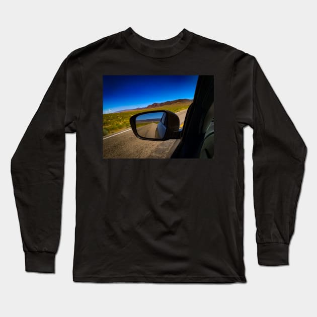 Long Straight Roads Long Sleeve T-Shirt by Ckauzmann